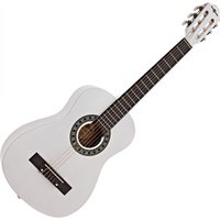 Read more about the article Junior 1/2 Classical Guitar White by Gear4music
