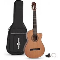 Read more about the article Deluxe Single Cutaway Classical Acoustic Guitar Pack by Gear4music