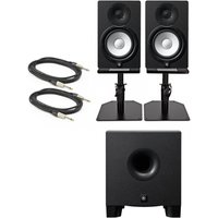 Yamaha HS7 Complete Studio Bundle with HS8S Subwoofer