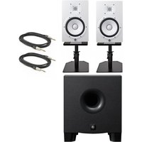 Read more about the article Yamaha HS8 Complete Studio Bundle White with HS8S Subwoofer