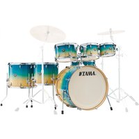 Read more about the article Tama Superstar Classic Exotix 22″ 7pc Caribbean Lacebark Pine Fade