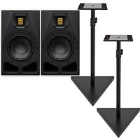 ADAM Audio A7V Active Studio Monitors Includes Stands