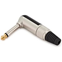 Male Mono Right Angle Jack Connector by Gear4music