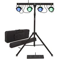 Read more about the article Cosmos COB 4 x 30W Stage Bar with Strobe by Gear4music – Nearly New