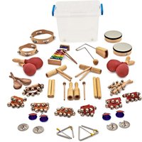 32pc Orchestral Classroom Percussion Set by Gear4music