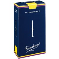 Vandoren Traditional Eb Soprano Clarinet Reed 2.5 (10 Pack)