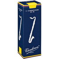 Vandoren Traditional Bass Clarinet Reeds 1 (5 Pack)