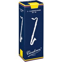 Vandoren Traditional Bass Clarinet Reeds 3 (5 Pack)