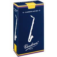 Vandoren Traditional Alto Clarinet Reeds 1.5 (10 Pack)