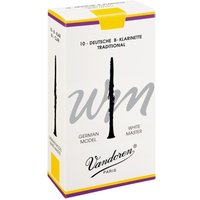 Vandoren Traditional White Master Bb Clarinet Reeds 1.5 (10 Pack)