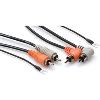 Hosa Stereo Interconnect Cable Dual RCA to Same with Ground Wire 3m