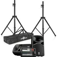 Yamaha Stagepas 400BT Portable PA System with Speaker Stands