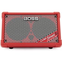 Boss Cube Street 2 Battery Powered Stereo Amplifier Red