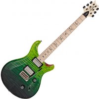 PRS Custom 24 Wood Library 10 Top Green Fade #0318750