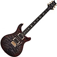 PRS Custom 24 10 Top Quilt Charcoal Cherry Burst #0331862