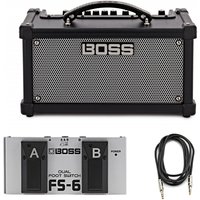 Read more about the article Boss Dual Cube LX Guitar Amplifier with Footswitch