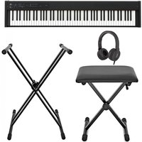 Korg D1 Digital Stage Piano Deluxe Package Black