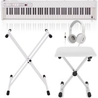 Korg D1 Digital Stage Piano Deluxe Package White