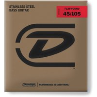 Dunlop Flatwound Bass Strings 4/Set