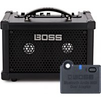 Boss Dual Cube Bass LX Bass Guitar Amplifier with Bluetooth Adaptor