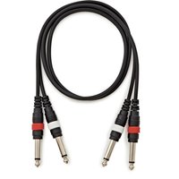 Essentials Dual Jack to Jack Cable 1m