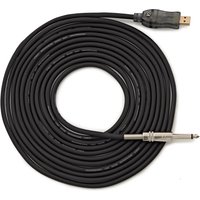 Jack to USB Audio Interface Cable 5m by Gear4music