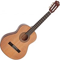 Deluxe Junior 1/2 Classical Guitar Natural by Gear4music