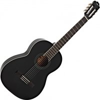 Deluxe Classical Guitar Black by Gear4music