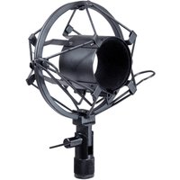 Shock Mount for Condenser Microphones (Black) by Gear4music