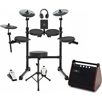 Read more about the article Digital Drums 200X Electronic Drum Kit Amp Pack by Gear4music