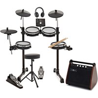 Digital Drums 400X Compact Mesh Electronic Drum Kit + Amp Pack