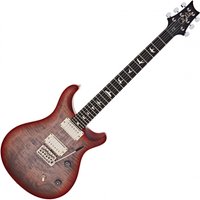 PRS CE24 Ebony FB 57/08s Satin Faded Grey Blk Cherry Burst #0358382