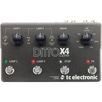 TC Electronic Ditto X4 Dual Track Looper Pedal