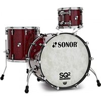 Sonor SQ2 Birch 3pc Shell Pack Red Pearl