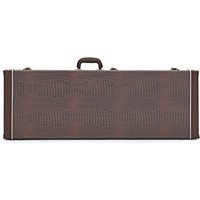 Deluxe Electric Guitar Case by Gear4music - Dark Brown