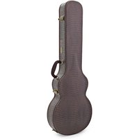 Deluxe Fitted Electric Guitar Case by Gear4music - Dark Brown