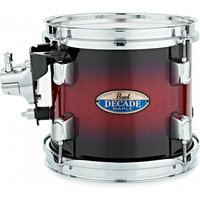 Pearl Decade Maple 8 x 7 Tom Gloss Deep Red Burst