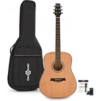 Dreadnought Acoustic Guitar by Gear4music + Accessory Pack