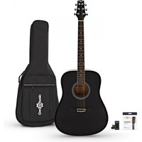 Read more about the article Dreadnought Left Handed Acoustic + Accessory Pack Black