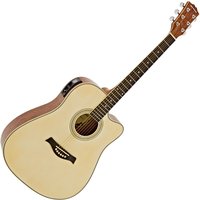 Read more about the article Deluxe Dreadnought Electro Acoustic Guitar Ovangkol Body