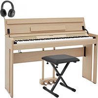 Read more about the article DP-12 Digital Piano by Gear4music + Accessory Pack Light Oak
