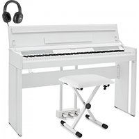 DP-12 Digital Piano by Gear4music + Accessory Pack White