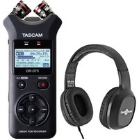 Tascam DR-07X Location Recording Bundle