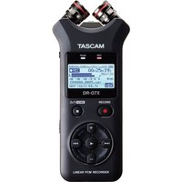 Tascam DR-07X Stereo Handheld Audio Recorder