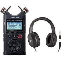 Tascam DR-40X Location Recording Bundle