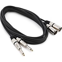 Essentials Dual XLR to Dual Jack Cable 3m