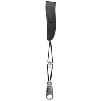 DAddario Padded Leather Sax Strap for Alto and Soprano Black