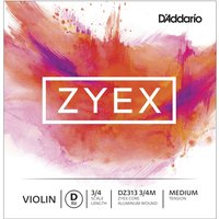 Read more about the article DAddario Zyex Violin D String 3/4 Size Medium