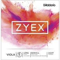 DAddario Zyex Viola C String Long Scale Light