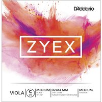 DAddario Zyex Viola C String Medium Scale Medium 